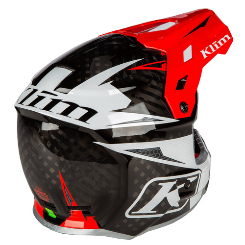 KLIM F3 CARBON PRO OFF-ROAD HELMET ECE STRIKER REDROCK
