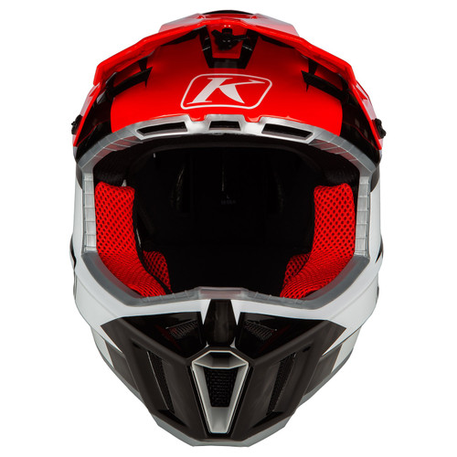 KLIM F3 CARBON PRO OFF-ROAD HELMET ECE STRIKER REDROCK