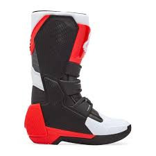 Fox Youth Comp Boot Red/ Black
