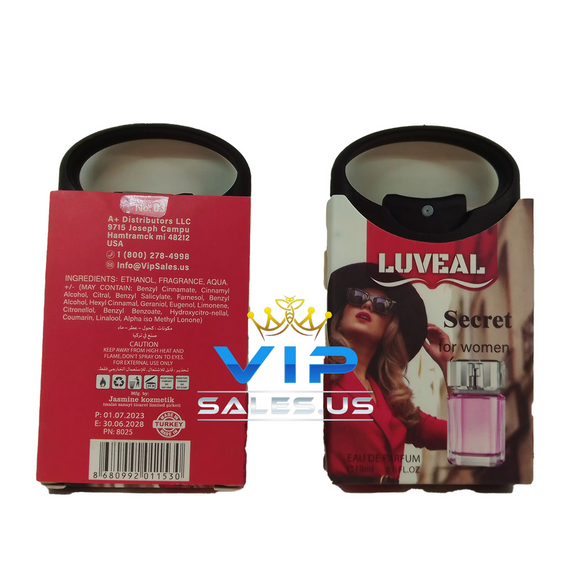 Luveal Spray Secret For Women 18ml