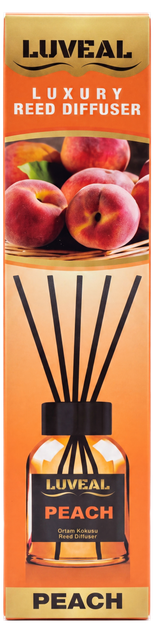 Peach Reed Diffuser 110ml by LUVEAL, image 3