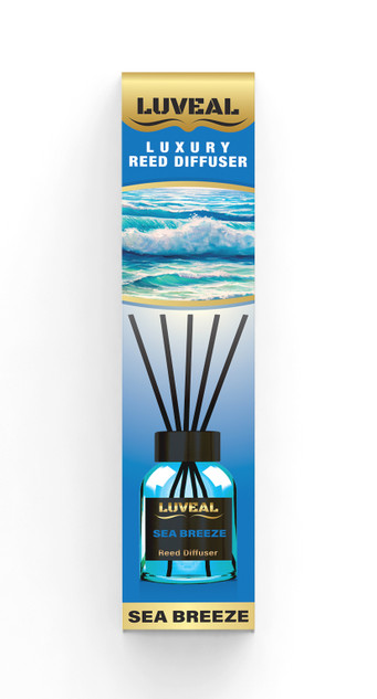 Luveal Sea Breeze Reed Diffuser 110ml