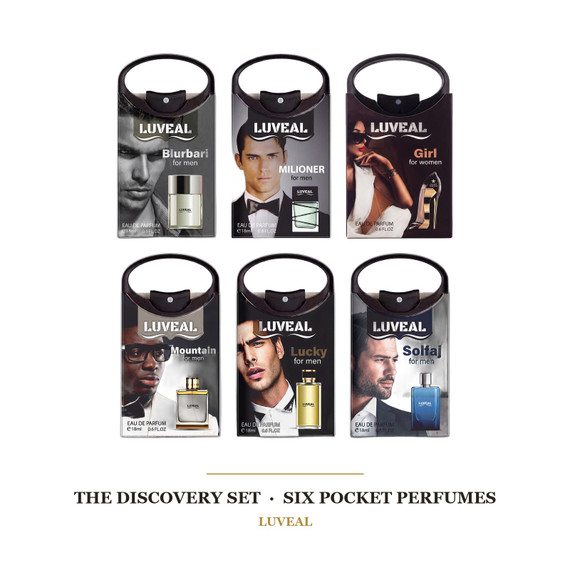 The Discovery Set — Six Pocket Perfumes