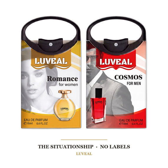 The Situationship — Two Pocket Perfumes, No Labels — Romance Pocket Perfume 18ml, Cosmos Pocket Perfume 18ml
