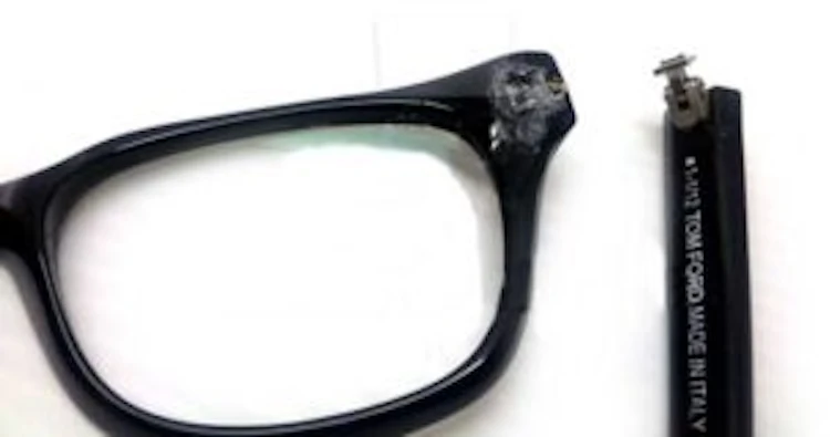 Tom Ford glasses repair service near me