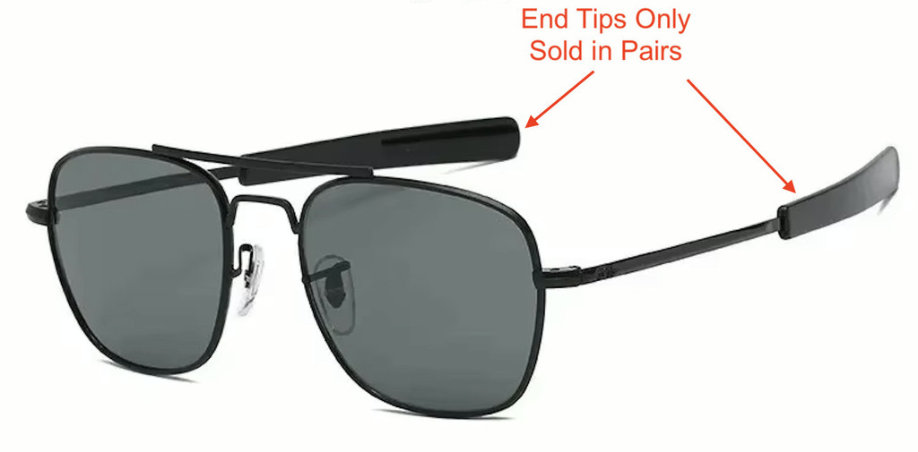 glasses arm covers replacement American Optical Aviator glasses