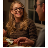 Glasses frame with Thanksgiving design