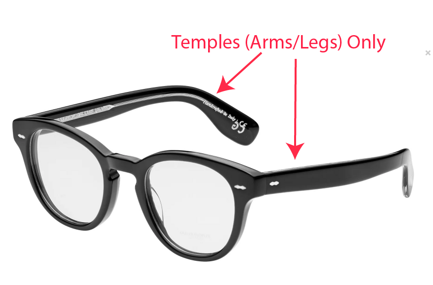 Replacement Temple Arms Oliver Peoples Cary Grant OV5413