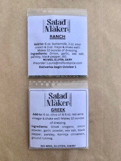 Greek & Ranch Salad Maker Samples
