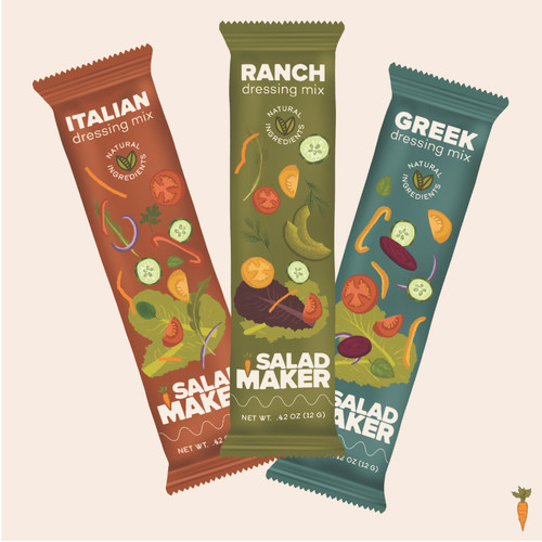 Salad Maker Launch - Pre-Sale - Mixed Italian, Ranch, Greek