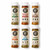 Milford Spice Grilling Sampler Kit with six 2 oz shaker bottles for steak, pork, chicken, seafood, fish, vegetables, grilling, smoking, and BBQ cooking.