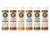 Milford Spice Company Bestseller Sampler Kit with six mini shaker bottles on white background