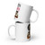 White glossy mug