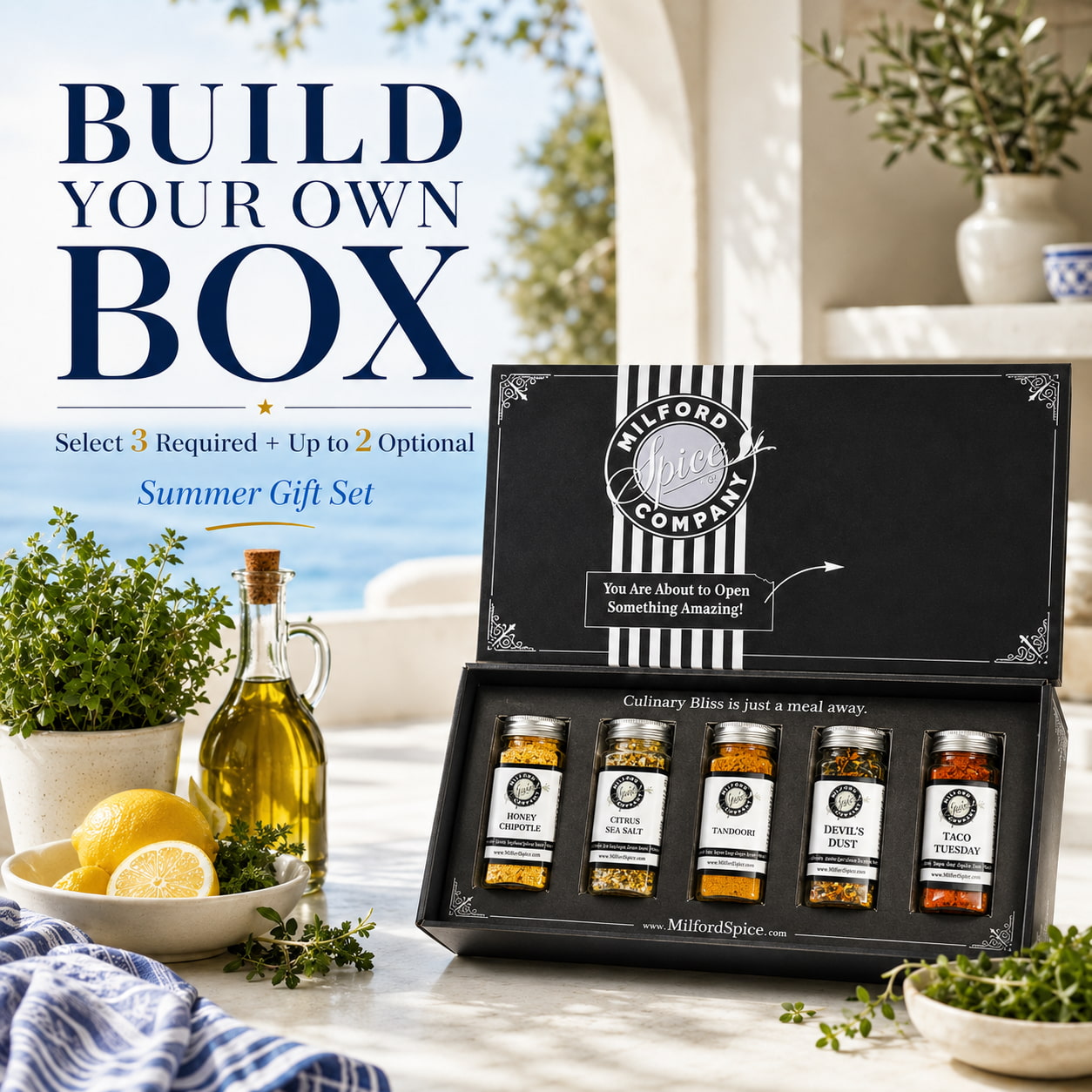 Custom Spice Gift Box | Build Your Own 5 Pack Set