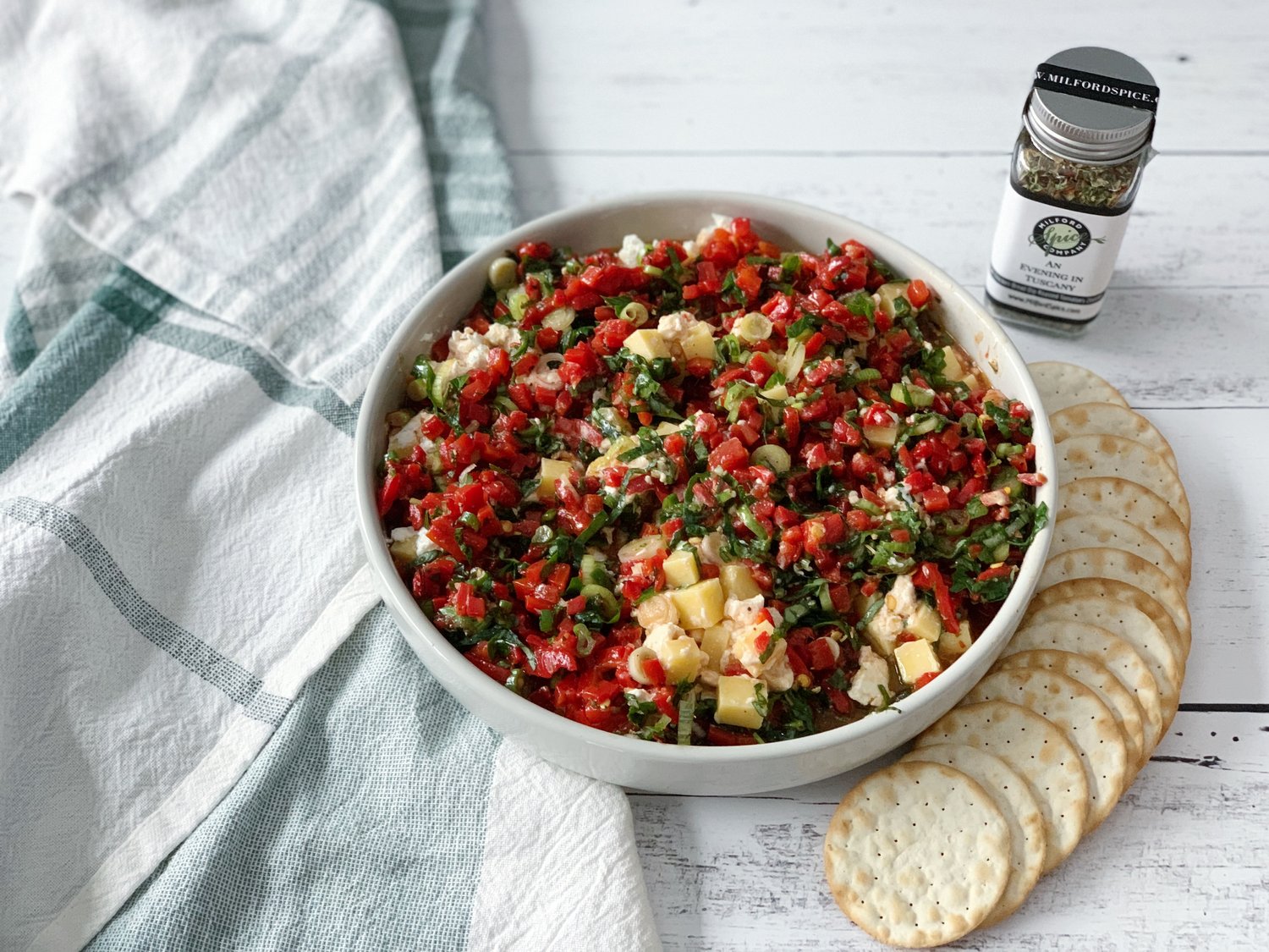 An Evening in Tuscany Marinated Cheese
