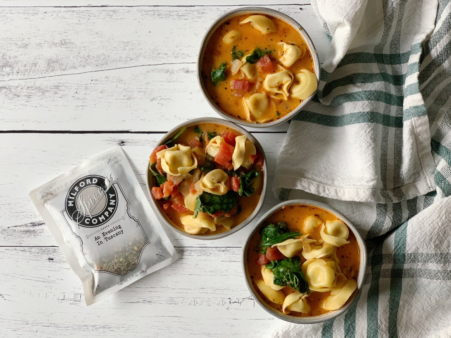 An Evening in Tuscany Tortellini Soup
