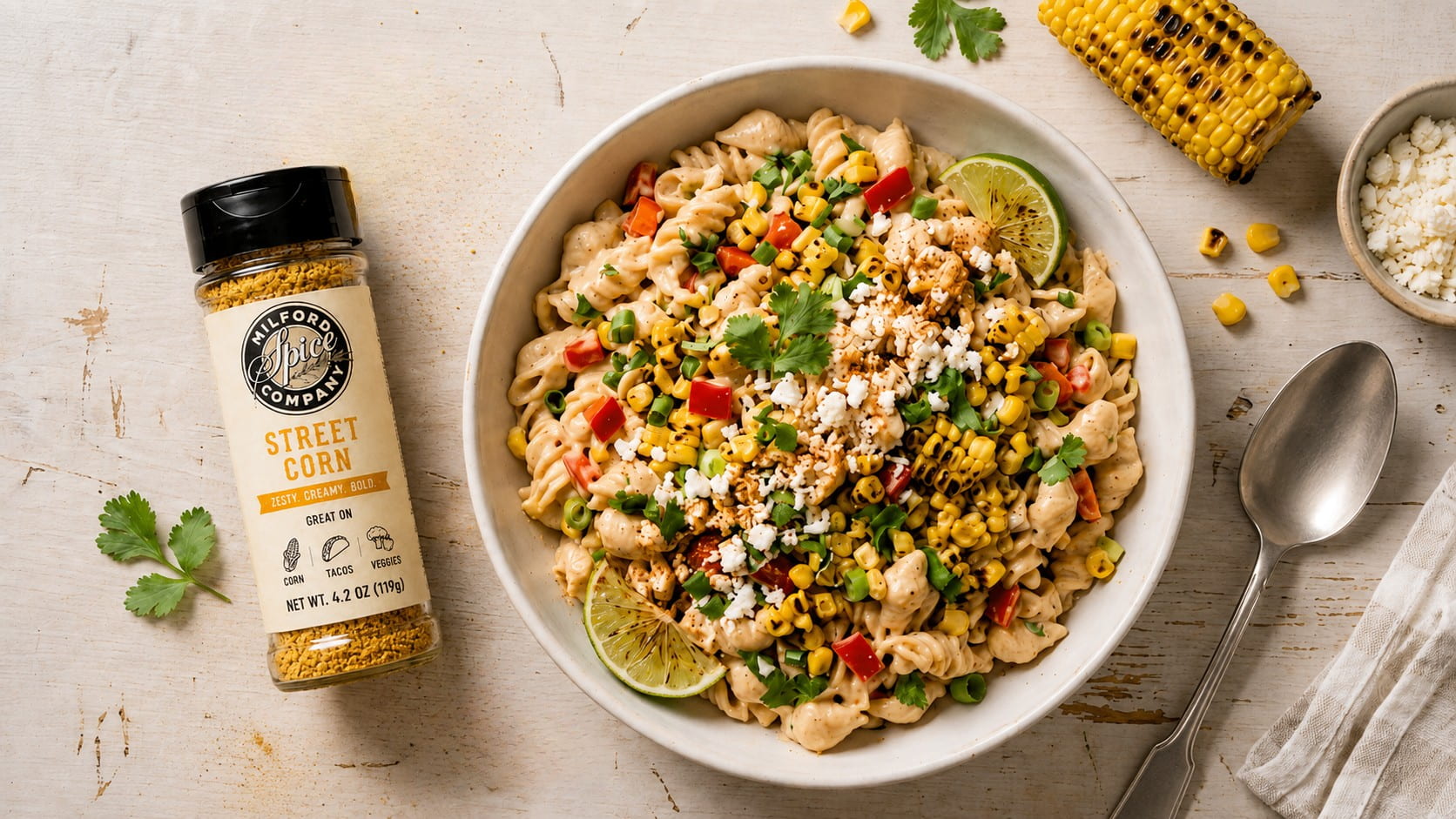 Street Corn Pasta Salad