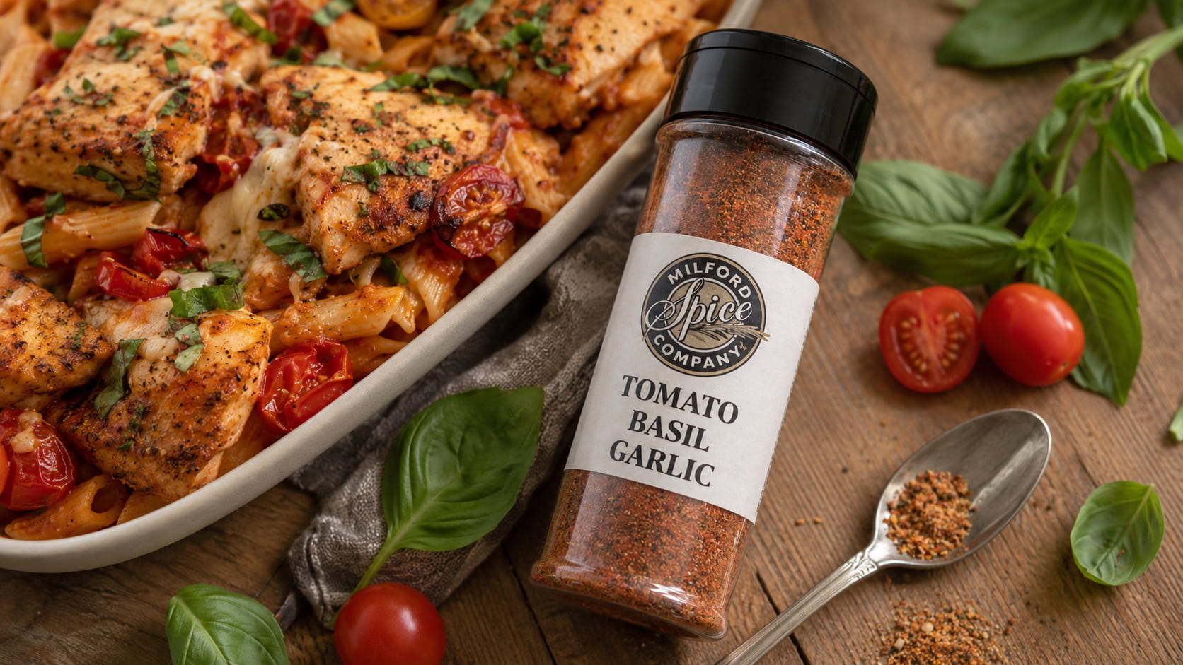 Tomato Basil Garlic Recipe Collection