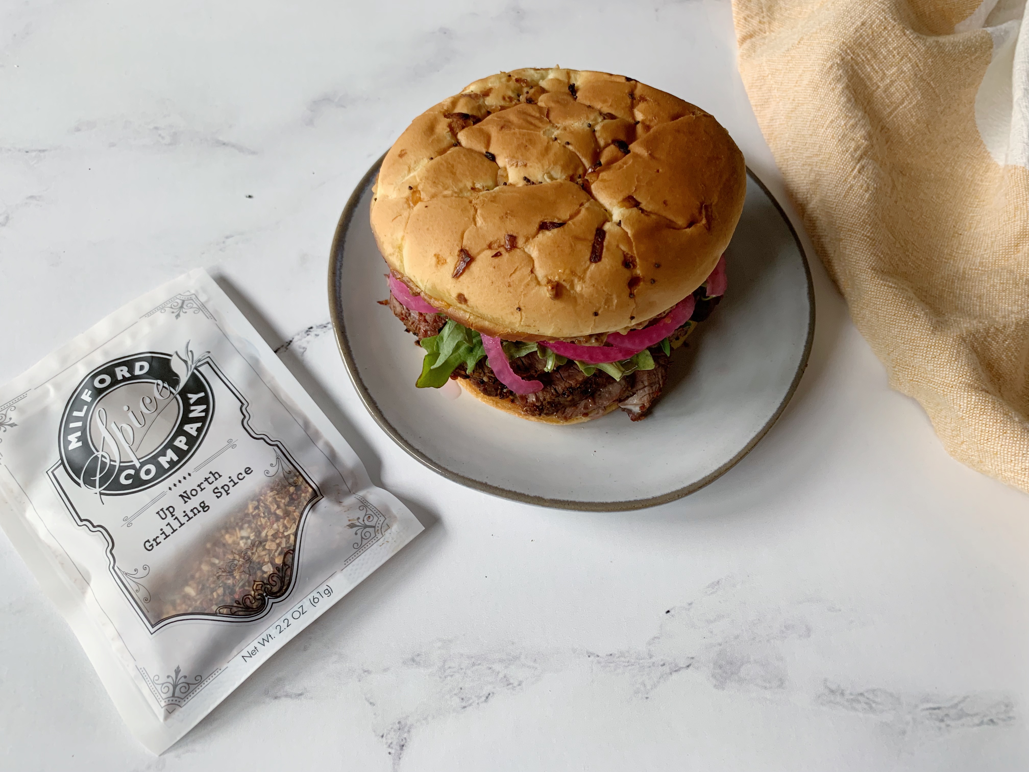 Up North Grilling Spice Steak Sandwich 