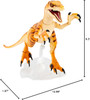 Jurassic World Amber Collection Tiger Velociraptor 6 inch Action Figure