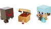 Minecraft Mob Head Minis Spider Slayer Steve Pack with 2 Action Figures