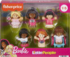 Fisher Price Little People Barbie Figure 6 Piece Pack