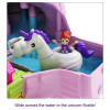 Polly Pocket 2 in 1 Unicorn Party Travel Toy Large Compact with 2 Dolls