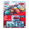 Disney Pixar Cars Mini Racers Metal Die Cast Vehicles 3 Packs Set of 4