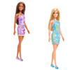 Barbie Fashion Dolls Logo Print Dress 2 Pack