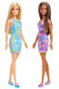 Barbie Fashion Dolls Logo Print Dress 2 Pack