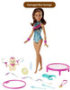 Barbie Gymnast Playset Spin 'n Twirl Teresa Doll DAMAGED PACKAGING