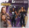 WWE Wrestling Wrestlemania Undertaker vs Roman Reigns DAMAGED PACKAGING