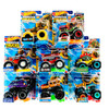 Hot Wheels Monster Trucks Connect and Crash Car 8 Diecast Vehicles Bundle