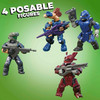 MEGA HALO UNSC Gungoose Gambit Attack Vehicle Construction Set