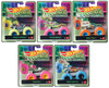 Hot Wheels Monster Trucks Glow in The Dark 5-Pack Set