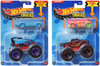 Hot Wheels Monster Trucks Race Smash Crash and Go Bundle of 8 GRH81-999Q