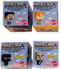 Mattel Minecraft Mob Head Minis 2022 Complete Set of 8 Figures HHP58-956B