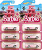 Hot Wheels 2023 Barbie The Movie 1956 Corvette Diecast Vehicle Pack of 6
