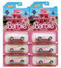 Hot Wheels 2023 Barbie The Movie 1956 Corvette Diecast Vehicle Pack of 6