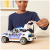 Meccano Junior RC Police Car with Working Trunk and Real Tools