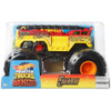 Hot Wheels Monster Trucks 5 Alarm 1:24 Scale Oversized Yellow Red