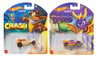 Hot Wheels Character Cars Crash Bandicoot and Spyro Activision Pack of 2