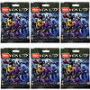 Mega Construx Halo Universe Series 1 Blind Bag Mini Figures Complete Set of 6