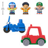 Fisher Price Little People Share & Care Gift Set with Police & Pizza