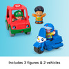 Fisher Price Little People Share & Care Gift Set with Police & Pizza