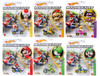 Hot Wheels Mario Kart Die Cast Car Collection 6 Pack GBG25 957G