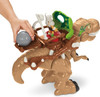 Imaginext T Rex Dinosaur with Warrior and Accessories