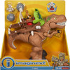 Imaginext T Rex Dinosaur with Warrior and Accessories