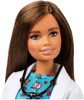 Barbie Pet Vet Fashion Doll Brunette with Medical Coat Kitten Patient