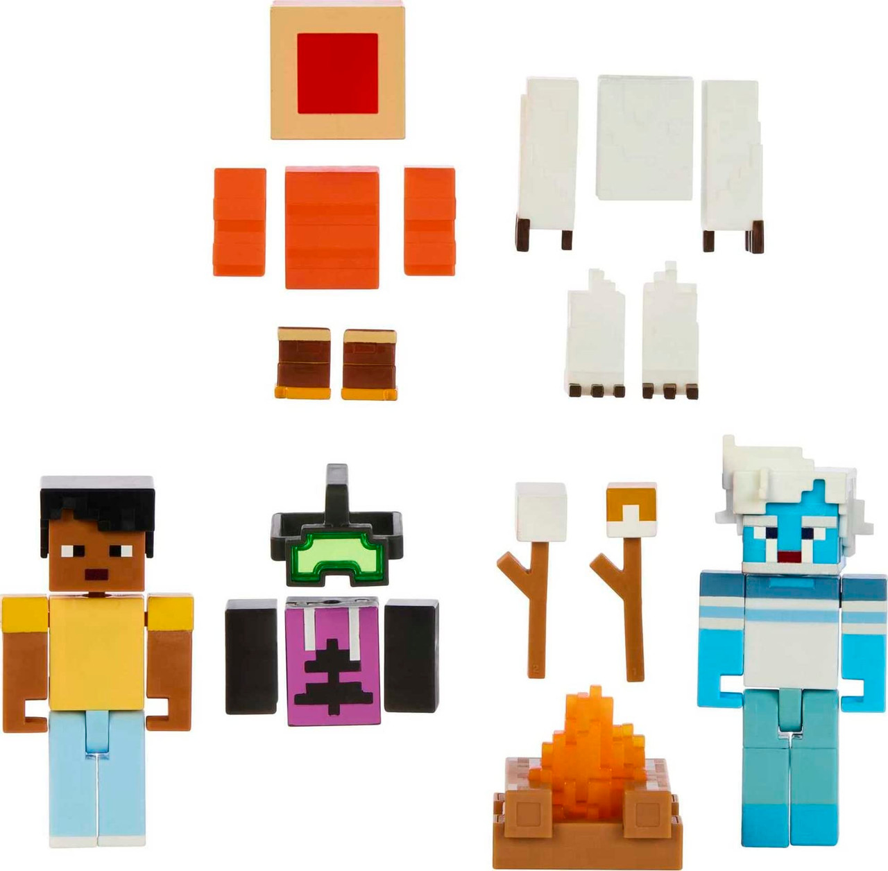 Minecraft Yete Minecraft Creator Mount Enderwoood Yeti Scare Playset with Steve & Yeti